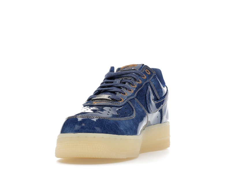 Nike Air Force 1 Low Patent Denim - Coastal Blue/Natural/Flax/Coastal Blue - IM5757-400 - 12