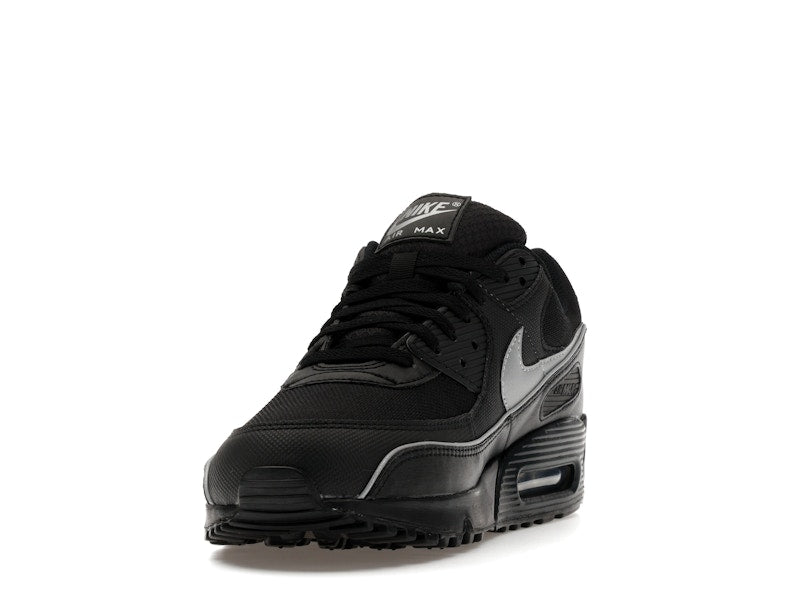 Nike Air Max 90 Premium Black Reflective - Black/Black/Anthracite/Multi-Color - HV4517-002 - 12