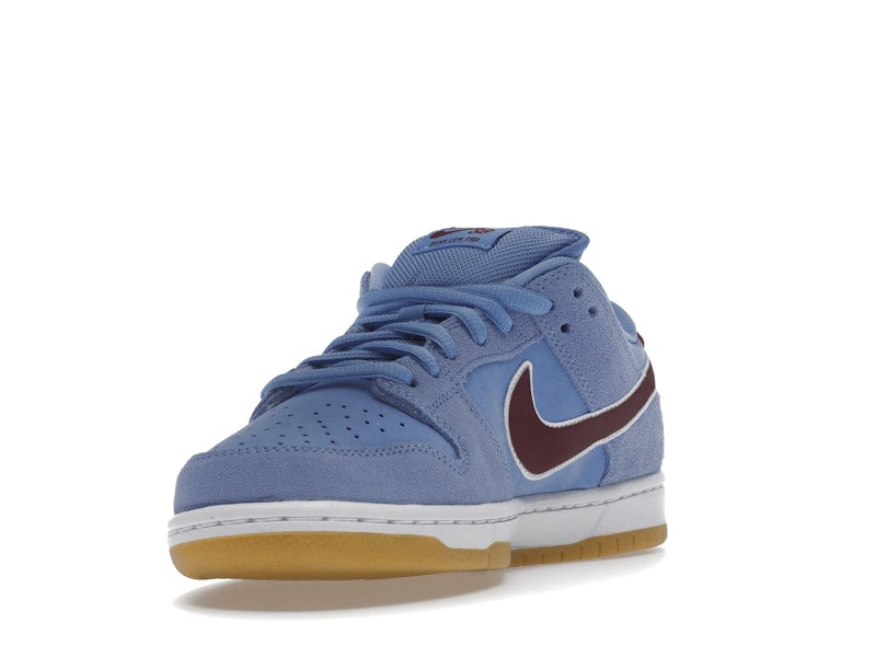 Nike Sb Dunk Low Valour Blue Team Maroon - Valor Blue/Team Maroon/White/Gum - DQ4040-400 - 13
