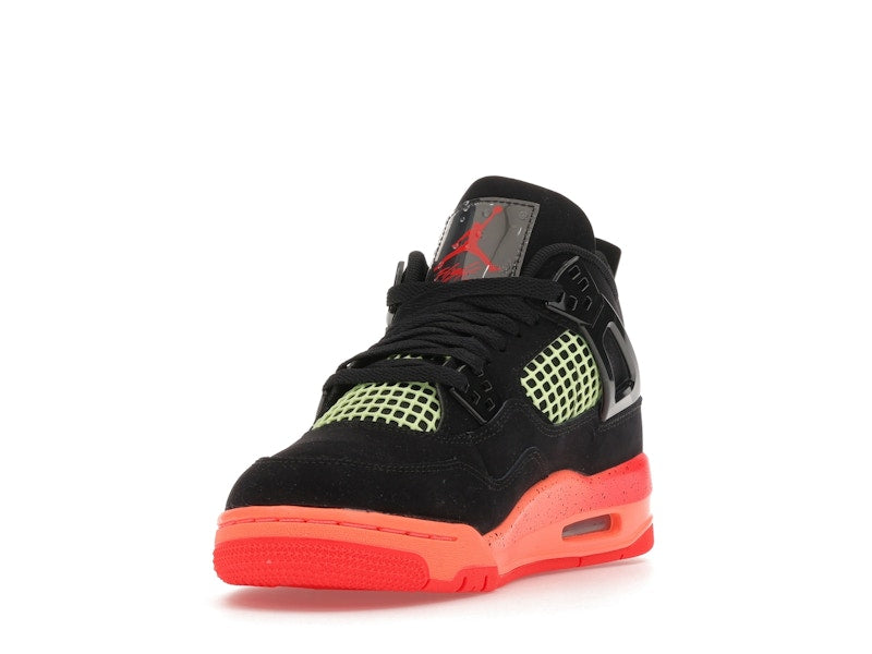 Air Jordan 4 Retro Black Infrared Barely Volt (GS) - Black/Infrared 23/Bright Mango/Barely Volt/White - II1271-001 - 13