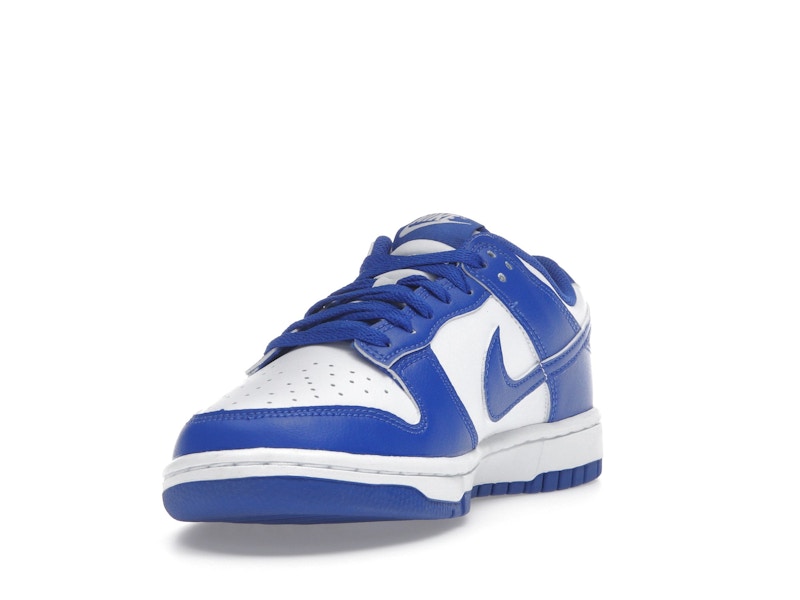 Nike Dunk Low White Hyper Royal (2025), vista a 360 gradi 13 di 36