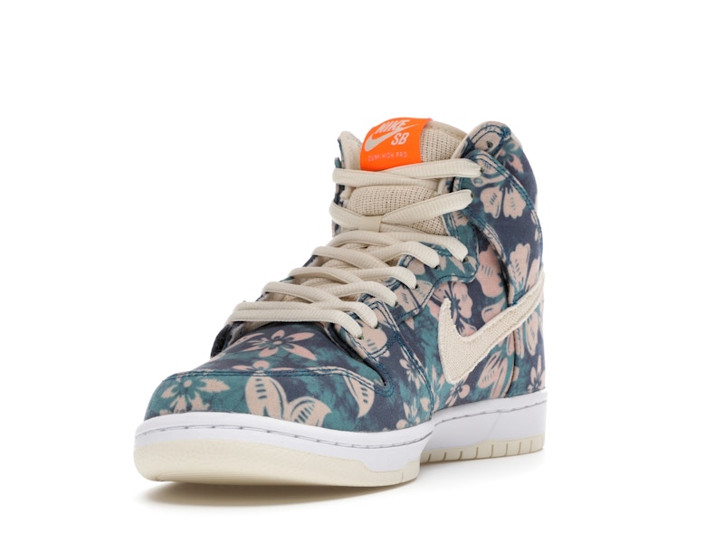 Nike SB Dunk High Hawaii - Sail/Blue-Green Aqua - CZ2232-300 - 13