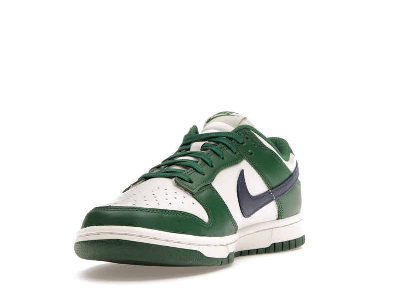 Nike Dunk Low Retro Gorge Green Midnight Navy Womens - Gorge Green/Midnight Navy/Phantom - DD1503-300 - 13