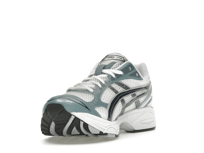 Asics Gel-Kayano 14 White Fjord Grey, vista a 360 gradi 13 di 36