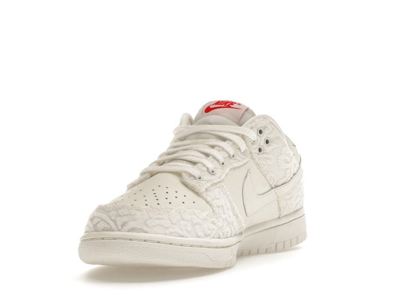 Nike Dunk Low Give Her Flowers Womens - Sail/University Red-Medium Soft Pink - FZ3775-133 - 13