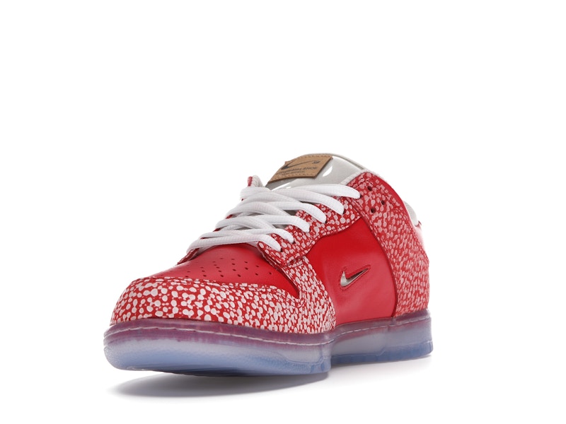 Nike Dunk Sb Low Stingwater Magic Mushroom - Red/White-Ice - DH7650-600 - 13