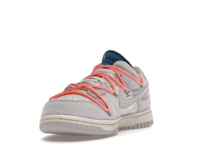 Nike Dunk Low Off White Lot 19 - Sail/Neutral Grey-Orange Pulse - DJ0950-119 - 13