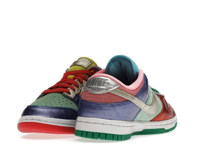 Nike Dunk Low Sunset Pulse (W) - Sunset Pulse/Silver-Purple Pulse - DN0855-600 / DD1872-600 - 13