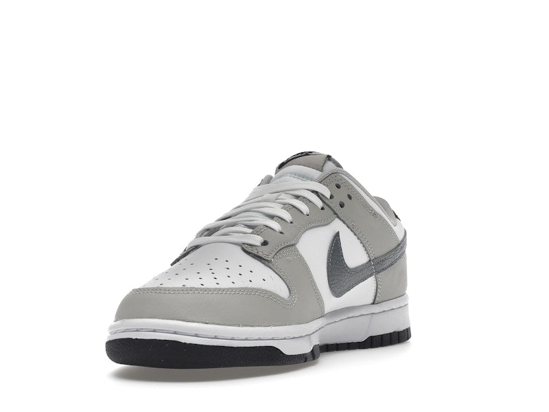 Nike Dunk Low Stencil Swoosh - White/Light Stone/Black - FD0661-100 - 13