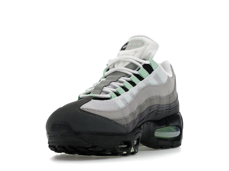 Nike Air Max 95 Og Big Bubble Fresh Mint Womens - Black/Fresh Mint/White/Medium Grey/Anthracite/Light Graphite - HJ5996-005 - 13