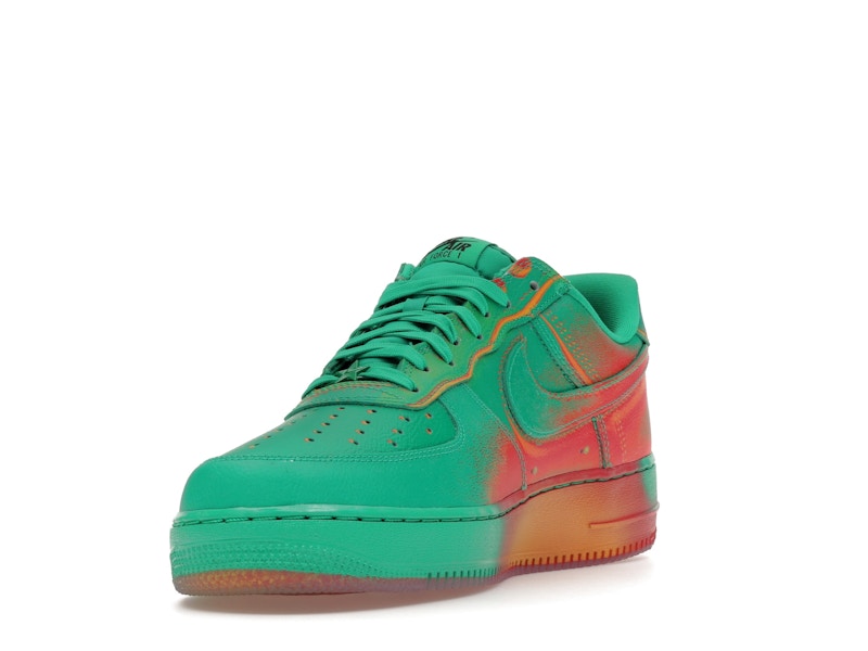 Nike Air Force 1 Low 07 Stadium Green Crimson - Stadium Green/Bright Crimson/Laser Orange - IB6834-300 - 13