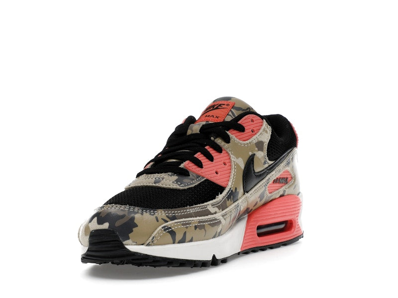 Nike Air Max 90 Premium Magic Ember Camo - Light Khaki/Black/Magic Ember/Mink Brown/Medium Ash/Parachute Beige - IF1721-200 - 13