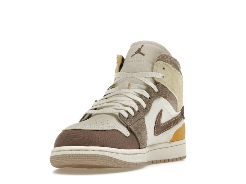 Air Air Jordan 1 Mid Se Craft Taupe Haze - Sail/Taupe Haze/Fossil Stone/Celestial Gold/Muslin - DM9652-102 - 13