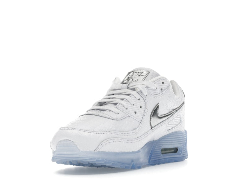 Nike Air Max 90 Terrascape White Croc Blue Tint - White/Blue Tint/Pure Platinum/Chrome - IU3638-100 - 13