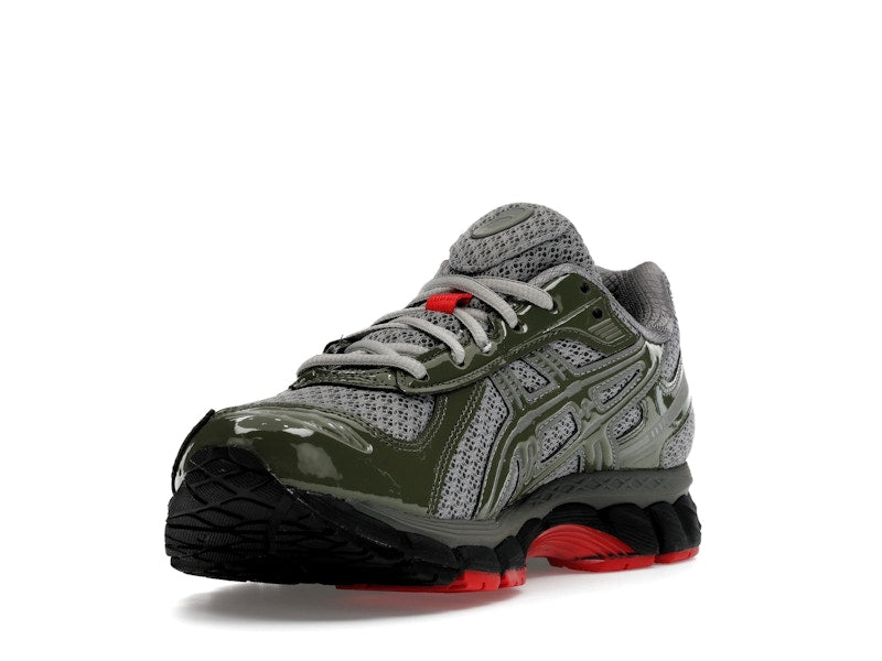 Asics Gel Kayano 121 Up There - Olive Green/Grey/Red - 1203A869-021 - 13