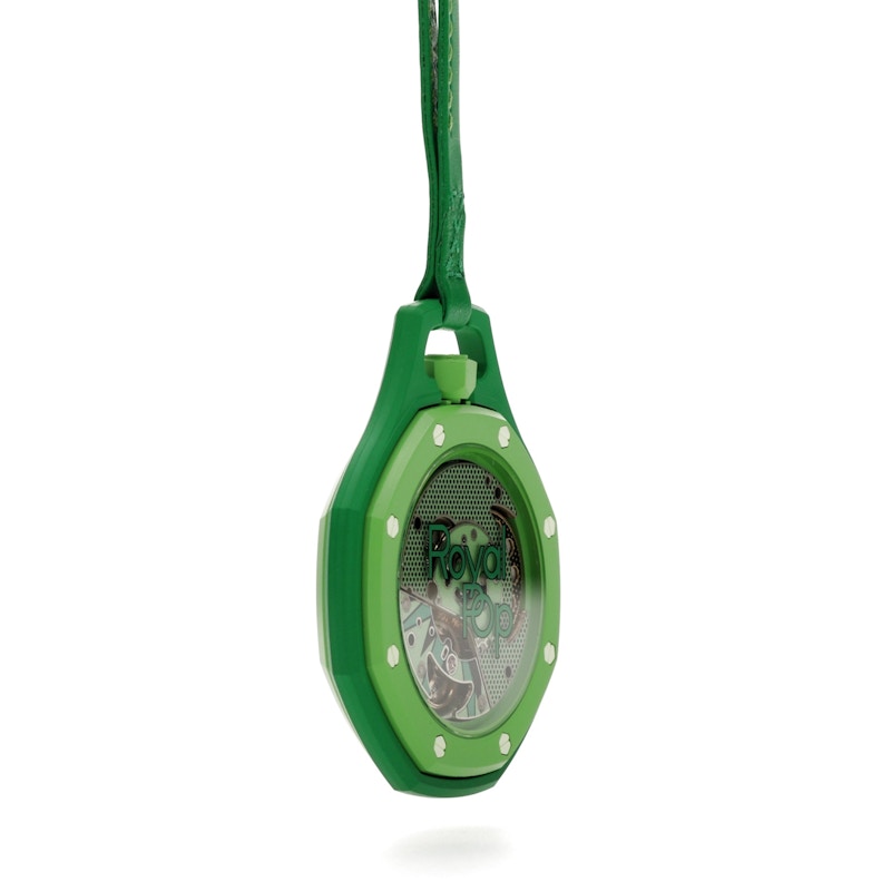 Swatch x Audemars Piguet AP Bioceramic Royal Pop Green Eight SSX03G100N, vista a 360 gradi 13 di 36