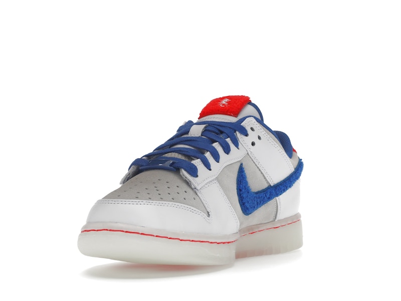 Nike Dunk Low Retro Prm Year Of The Rabbit White Crimson Varsity Royal - White/Crimson-Varsity Royal - FD4203-161 - 13