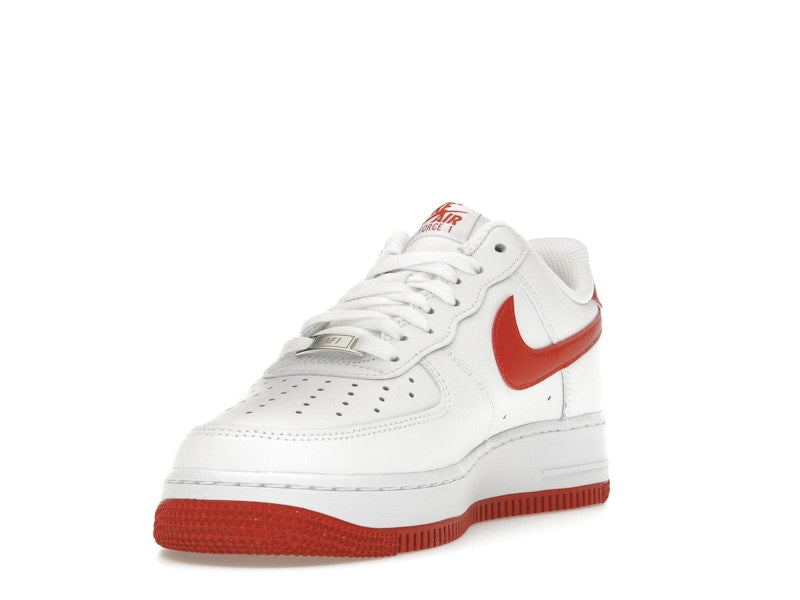 Nike Air Force 1 07 Dragon Red - White/White/Dragon Red - FJ4146-106 - 13