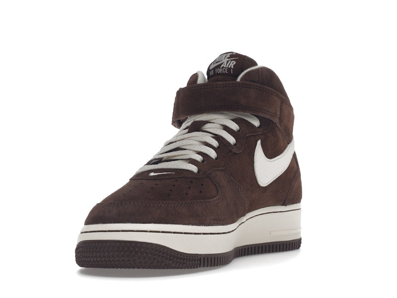 Nike Air Force 1 Mid Qs Chocolate - Chocolate/Cream - DM0107-200 - 13