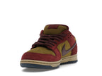 Nike SB Dunk Low Dark Team Red Olive Flak, vista a 360 gradi 13 di 36
