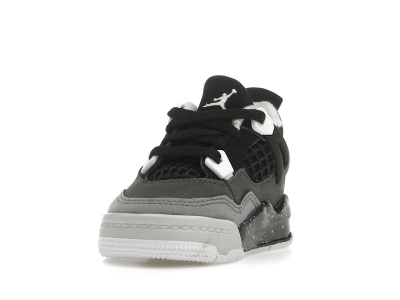 Air Jordan 4 Retro Fear 2024 (TD) - Black/White/Anthracite/Black/Pure Platinum - FV4538-002 - 13