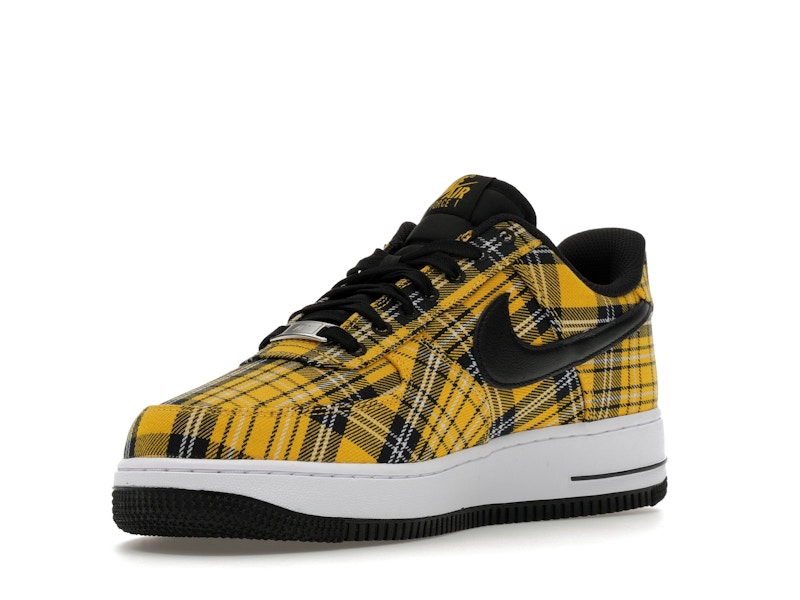 Nike Air Force 1 Low Clueless Yellow Plaid Womens - Multi-Color/Black/Yellow Ochre/White - IR5596-900 - 14