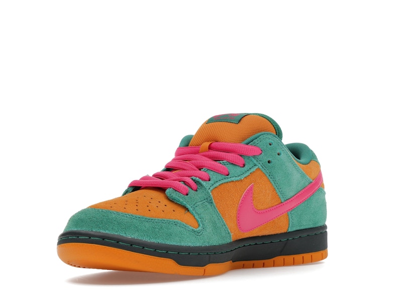 Nike Sb Dunk Low Pro Green Noise Watermelon - Green Noise/Watermelon/Light Curry/Off Noir - HQ1625-301 - 14