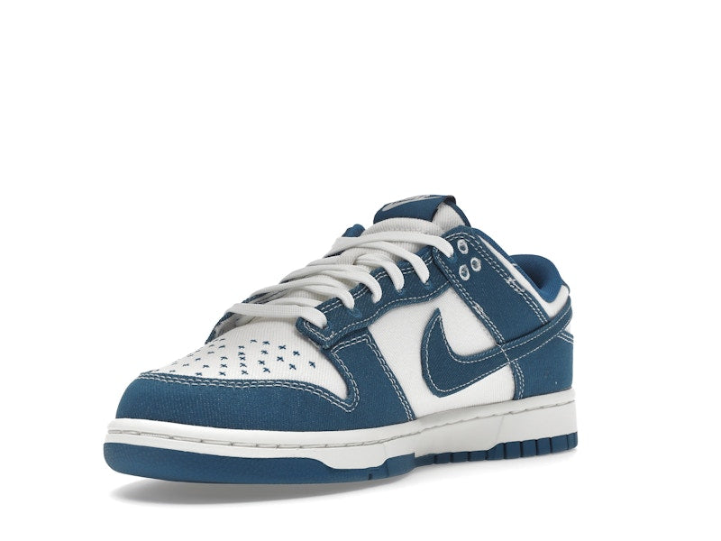 Nike Dunk Low Industrial Blue Sashiko - Summit White/Industrial Blue - DV0834-101 - 14