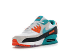 Nike Air Max 90 Miami Dolphins - White/Turbo Green/Pitch Blue - II7590-100 - 14