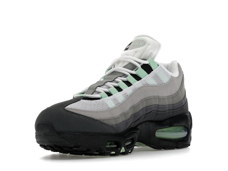 Nike Air Max 95 Og Big Bubble Fresh Mint Womens - Black/Fresh Mint/White/Medium Grey/Anthracite/Light Graphite - HJ5996-005 - 14
