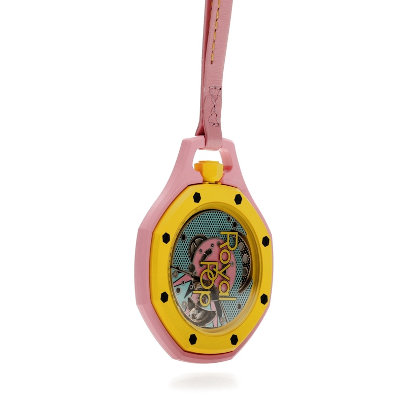 Swatch x Audemars Piguet AP Bioceramic Royal Pop Savonnette Otg Roz SSX03J100N, vista a 360 gradi 14 di 36