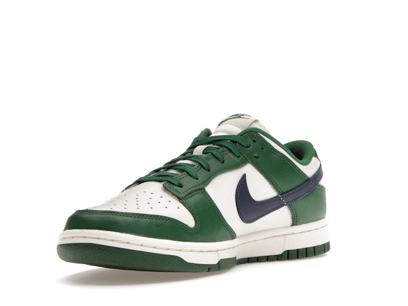 Nike Dunk Low Retro Gorge Green Midnight Navy Womens - Gorge Green/Midnight Navy/Phantom - DD1503-300 - 14
