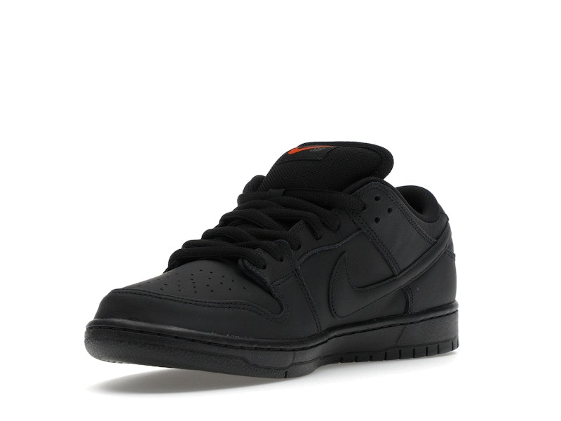 Nike Sb Dunk Low Pro Triple Black - Black/Anthracite/Safety Orange - FJ1674-001 - 14
