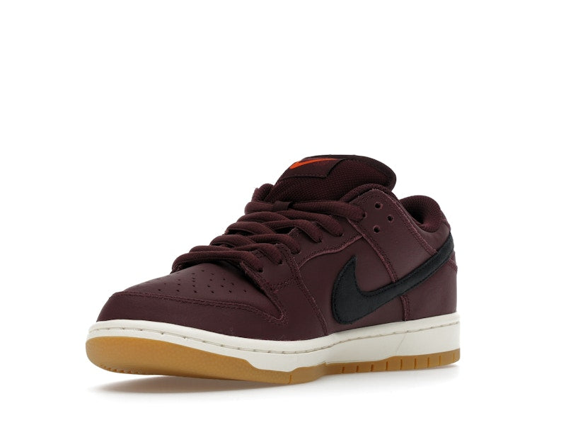Nike Sb Dunk Low Pro Burgundy Crush - Burgundy Crush/Black/Mystic Dates/Sail/Gum Light Brown/Safety Orange - IO2304-600 - 14