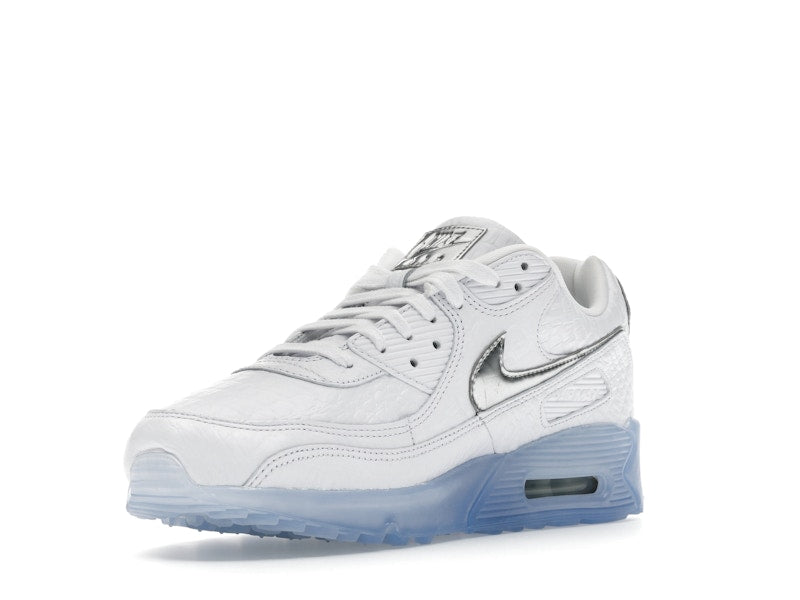 Nike Air Max 90 Terrascape White Croc Blue Tint - White/Blue Tint/Pure Platinum/Chrome - IU3638-100 - 14