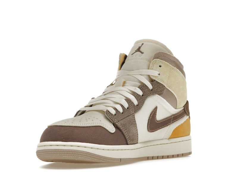 Air Air Jordan 1 Mid Se Craft Taupe Haze - Sail/Taupe Haze/Fossil Stone/Celestial Gold/Muslin - DM9652-102 - 14
