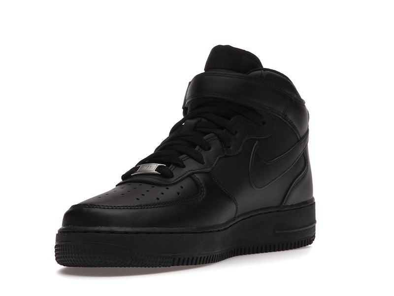 Nike Air Force 1 Mid 07 Triple Black 2021 - Black/Black - 315123-001/CW2289-001 - 14