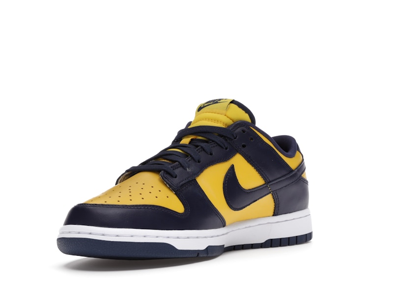 Nike Dunk Low Michigan - Varsity Maize/Midnight Navy-White - DD1391-700 - 14