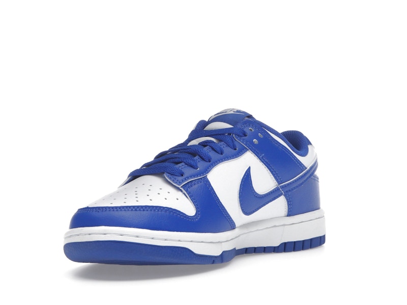 Nike Dunk Low White Hyper Royal (2025), vista a 360 gradi 14 di 36