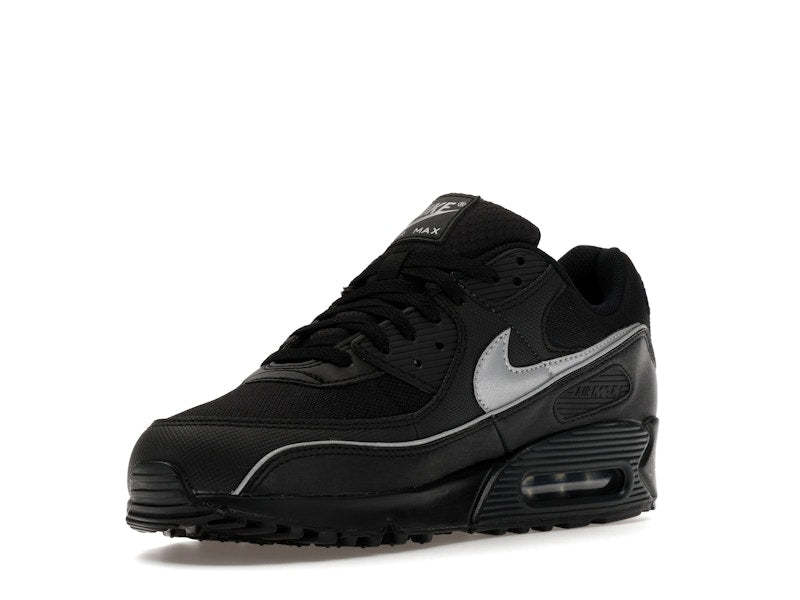 Nike Air Max 90 Premium Black Reflective - Black/Black/Anthracite/Multi-Color - HV4517-002 - 14