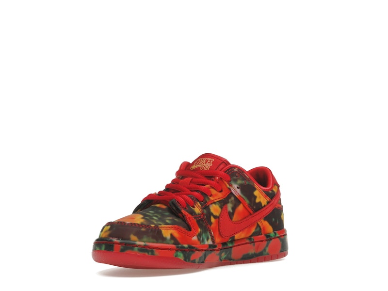Nike Sb Dunk Low The Wizard Of Oz Poppy Field (PS) - Varsity Red/Varsity Red/University Gold - FZ1236-600 - 14