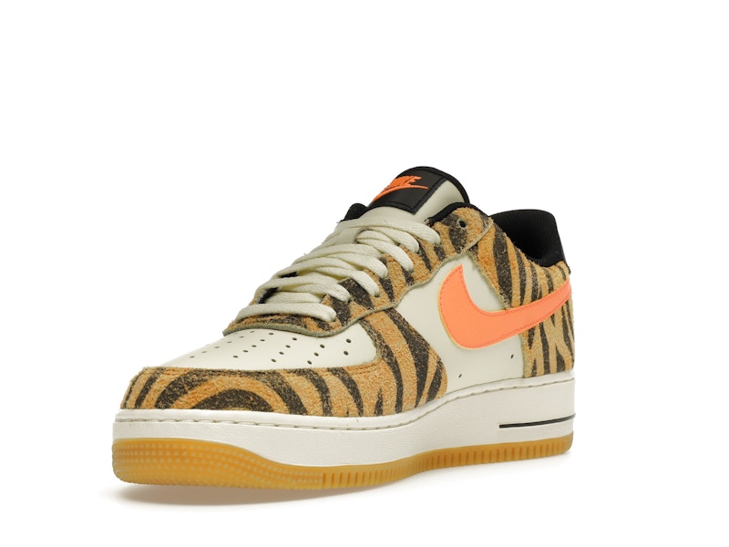 Nike Air Force 1 Low Daktari - Coconut Milk/Atomic Orange-Fuel Orange - DJ6192-100 - 14