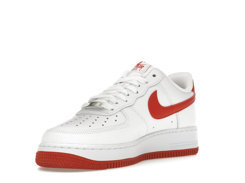 Nike Air Force 1 07 Dragon Red - White/White/Dragon Red - FJ4146-106 - 14