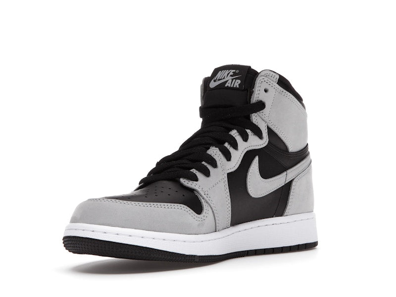 Air Jordan 1 Retro High Black White Light Smoke Grey (GS)