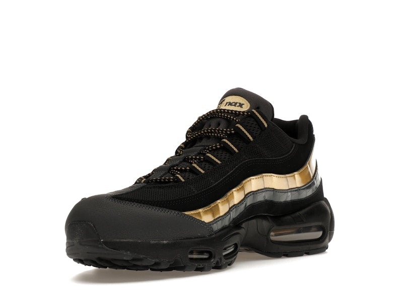 Nike Air Max 95 Black Metallic Gold - Black/Black-Metallic Gold-Anthracite - 538416-007 - 14