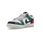 Nike Dunk Low Tartan Plaid - White/Black-White-University Red-Stadium Grey-Light Silver - DV0827-100 - 14