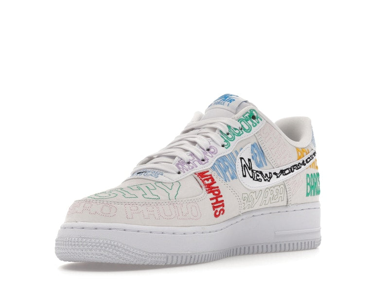 Nike Air Force 1 Low World Tour White - White/White - II1549-100 - 14