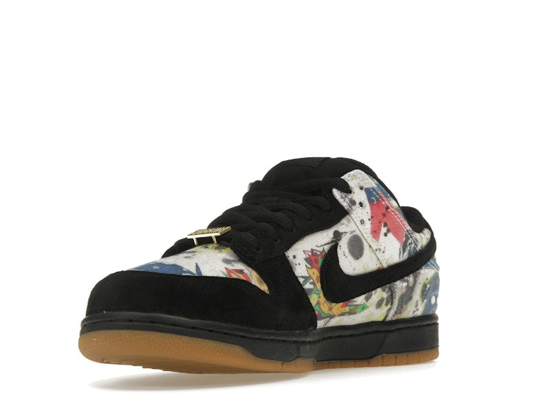 Nike SB Dunk Low Supreme Rammellzee, vista a 360 gradi 14 di 36