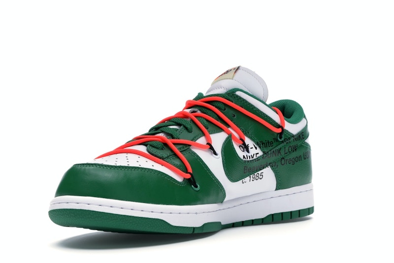 Nike Dunk Low Off White Pine Green - White/Pine Green-Pine Green - CT0856-100 - 14