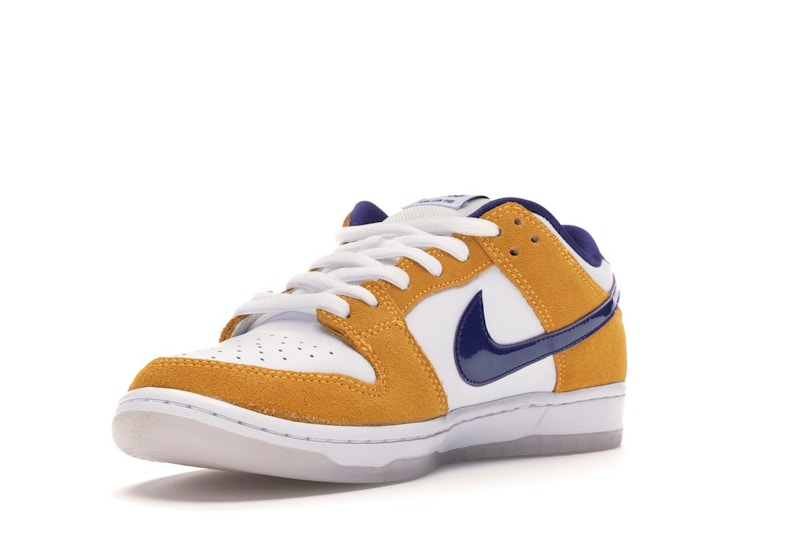 Nike SB Dunk Low Laser Orange - White/Regency Purple-Laser Orange - BQ6817-800 - 14